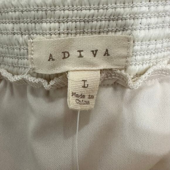 Adiva Boho‎ Lace Skirt Large Long Layered Cotton Crochet Look Gypsy Cowgirl Midi - Picture 2 of 7